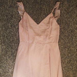 Lulu’s Pink Chiffon Formal Dress size XL
